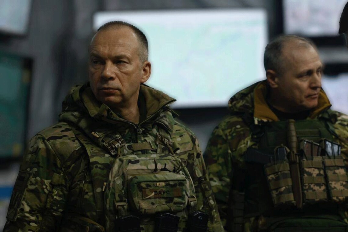Сирський відвідав бійців на Куп'янському напрямку